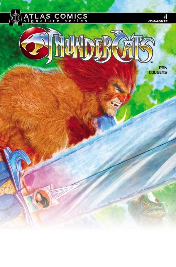 ThunderCats #1, Cover J Mark Spears Atlas Edition Signed By Greg Pak Variant