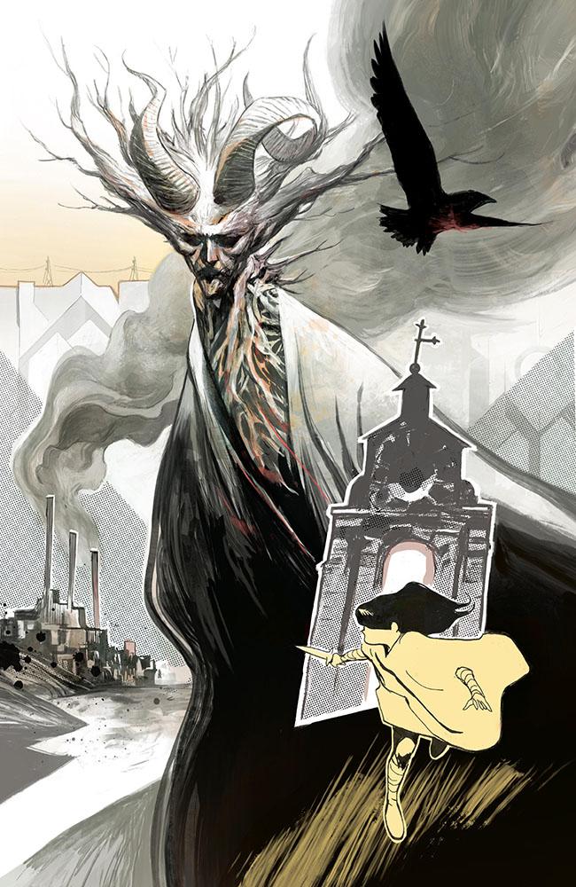 Crowbound #2, Cover D 1:50 Mike Huddleston Virgin Variant