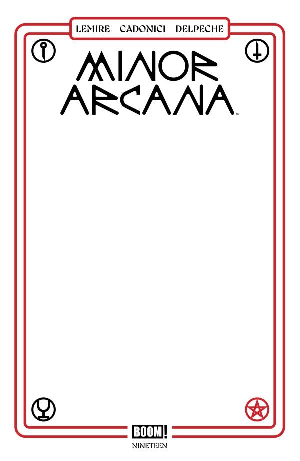 Minor Arcana #19, Cover C Blank Variant