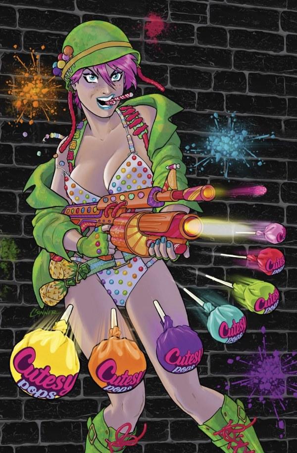 Pop Kill: Big Candy #1, Cover I 1:10 Amanda Conner Virgin Variant