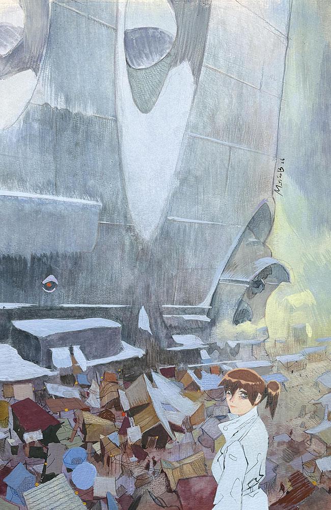 Crowbound #2, Cover C 1:25 Matías Bergara Virgin Variant
