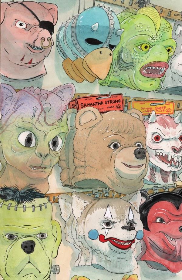 Beneath the Trees Where Nobody Sees: Halloween Special #1, 1:25 Patrick Horvath Virgin Variant