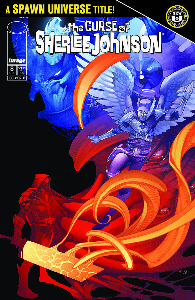 The Curse of Sherlee Johnson #8, Cover B Chris Stevens Variant