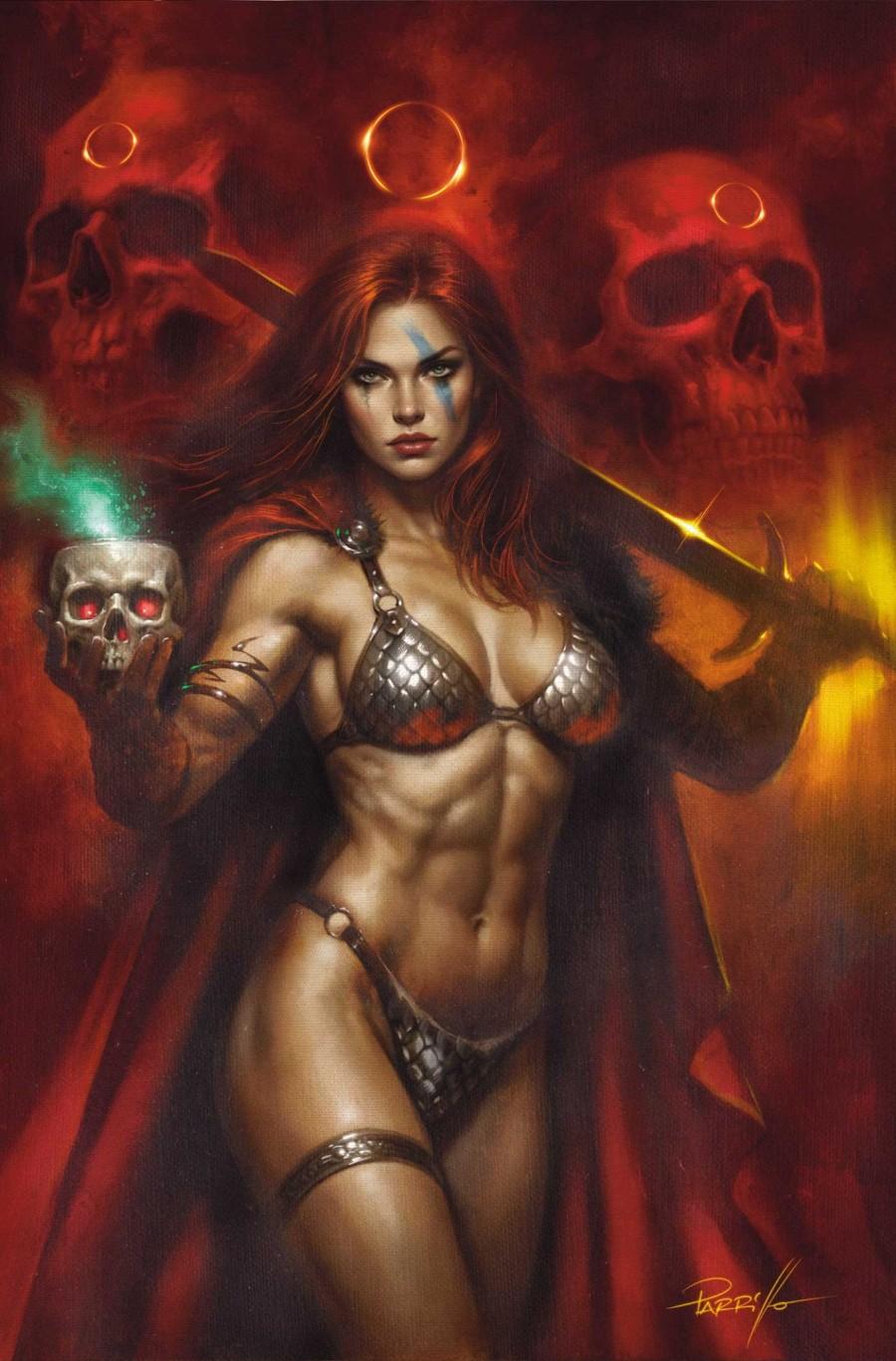 Red Sonja: She-Devil with a Sword #6, Cover J 1:15 Lucio Parrillo Virgin Variant