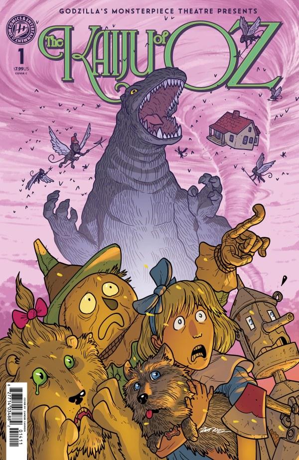 Godzilla's Monsterpiece Theatre Presents: The Kaiju of Oz #1, Cover C Zander Cannon Variant