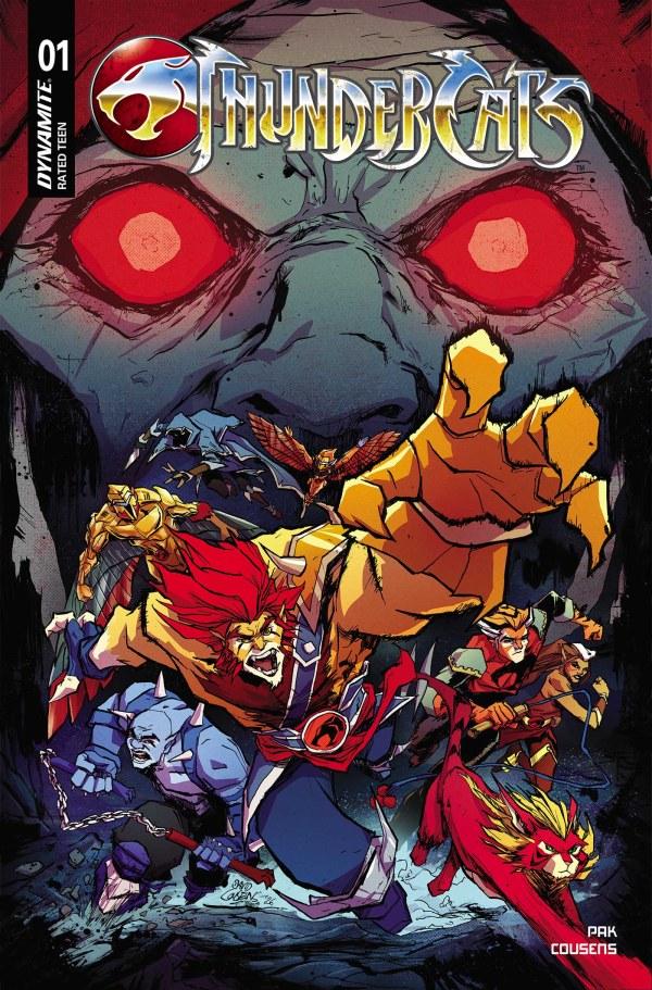 ThunderCats #1, Cover B David Cousens Variant