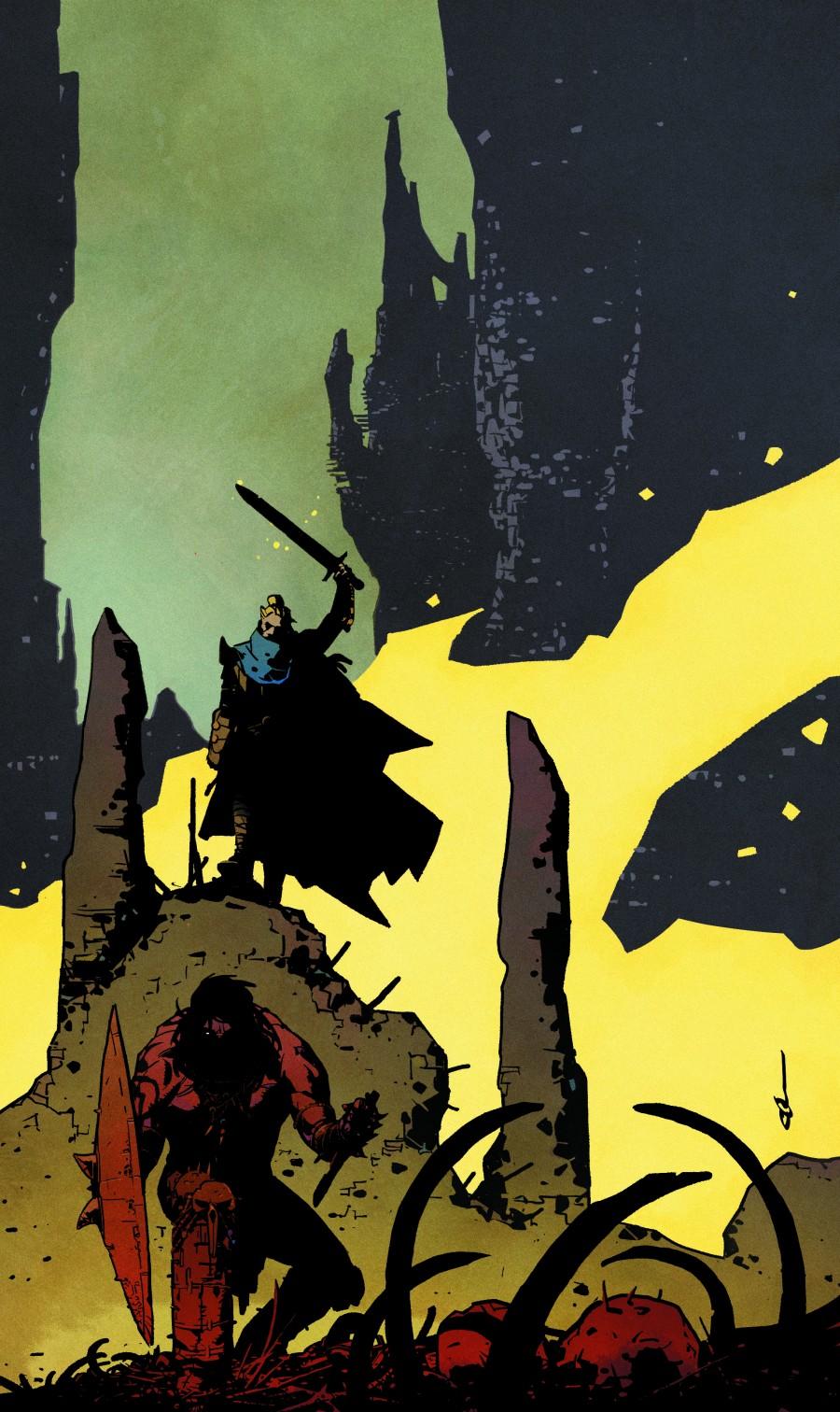 Conan & Dragonero #6, Cover B Mirko Colac Virgin Variant