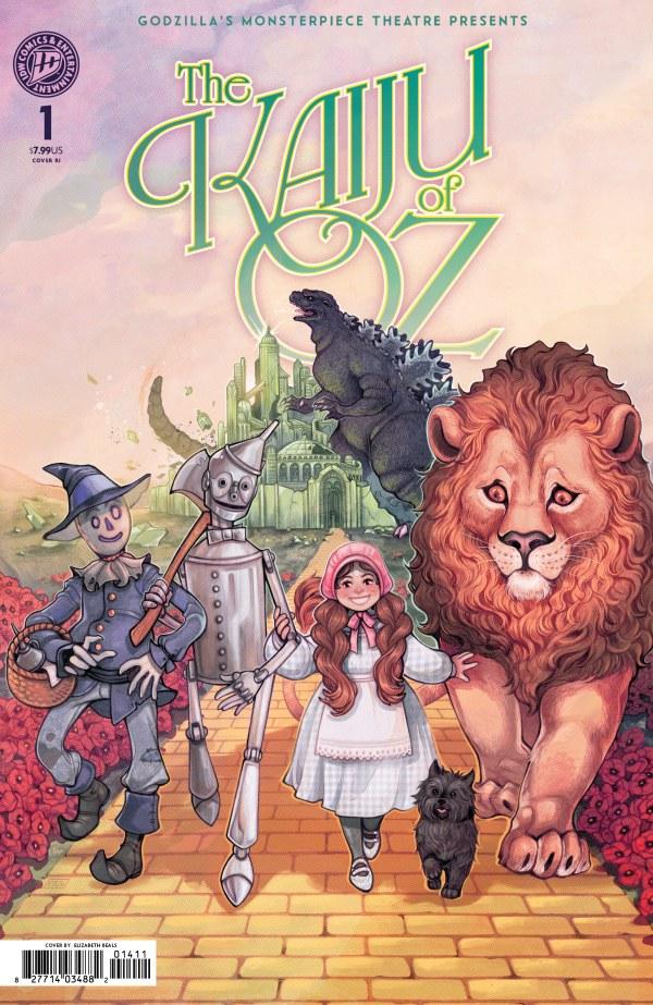 Godzilla's Monsterpiece Theatre Presents: The Kaiju of Oz #1, 1:10 Elizabeth Beals Variant