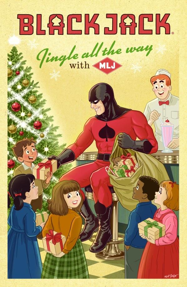 Archie's Christmas Spectacular #1, Cover F Matt Talbot Black Jack Foil Variant