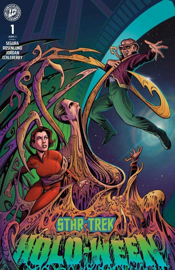 Star Trek: Holo-ween II #1, Cover C Andy Price Idw Goes Dark Variant
