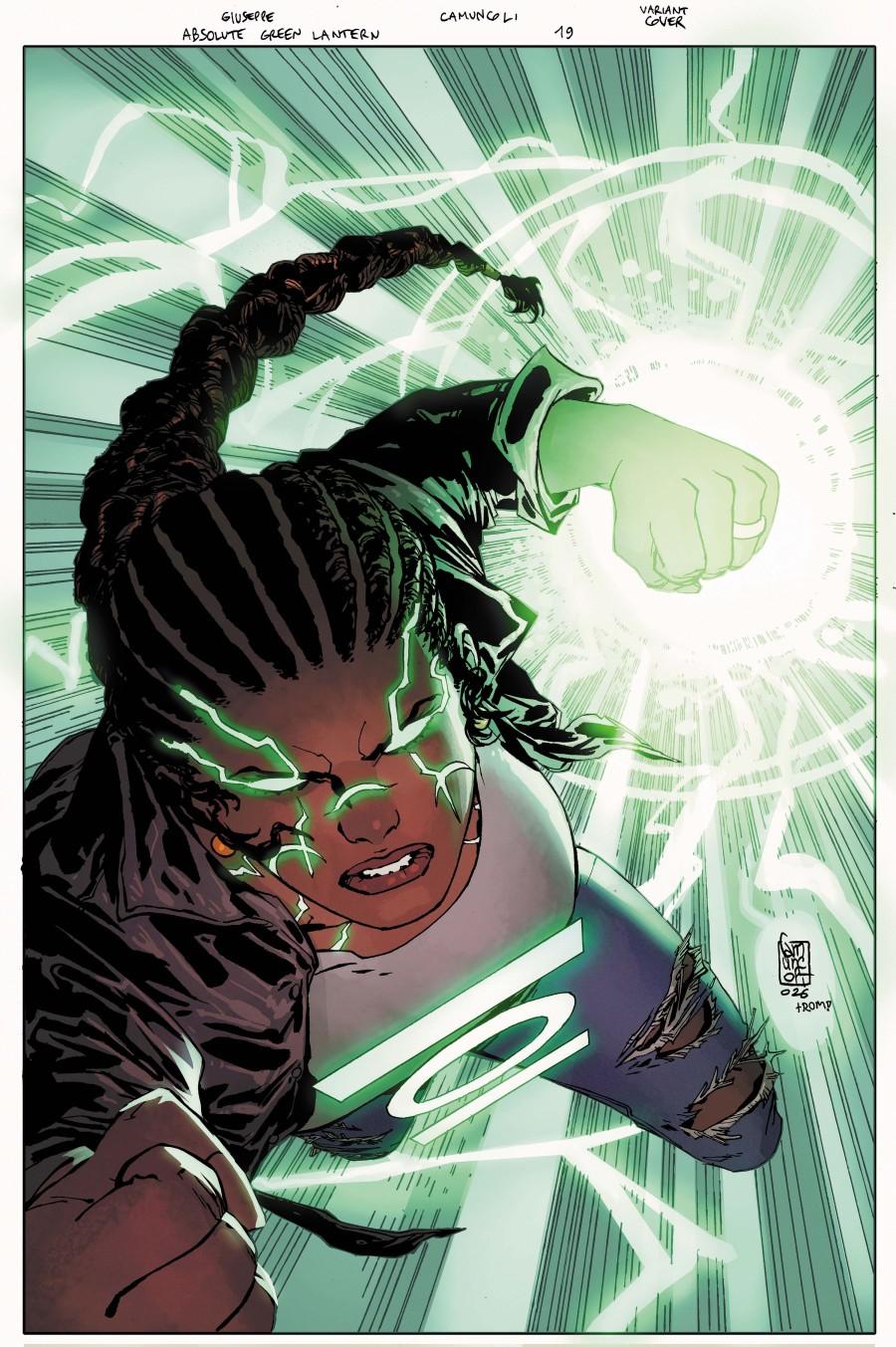Absolute Green Lantern #19, Cover C Giuseppe Camuncoli Variant