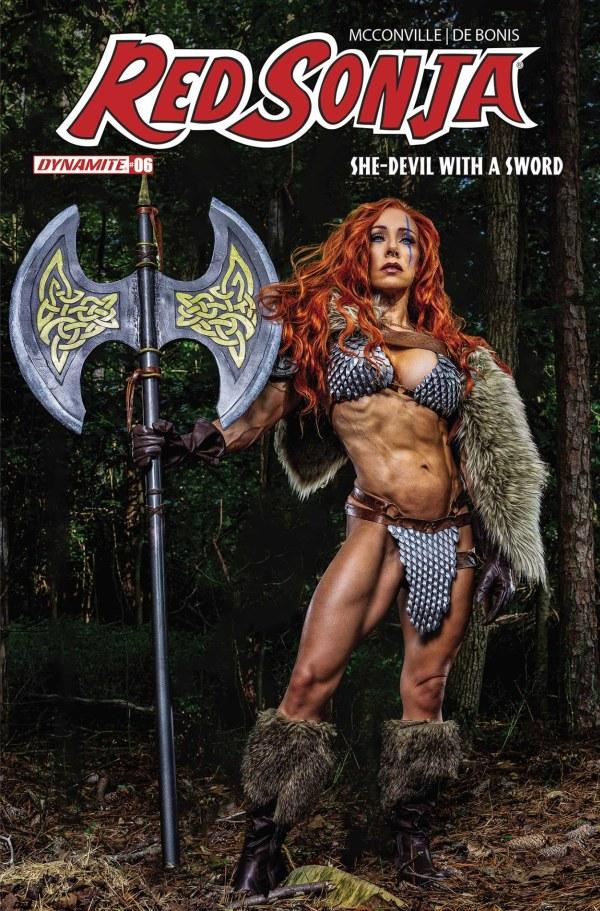 Red Sonja: She-Devil with a Sword #6, Cover E Cosplay Photo Variant