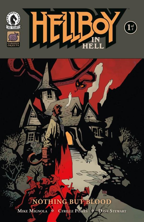 Hellboy in Hell: Nothing But Blood #1, Cover B Mike Mignola Variant