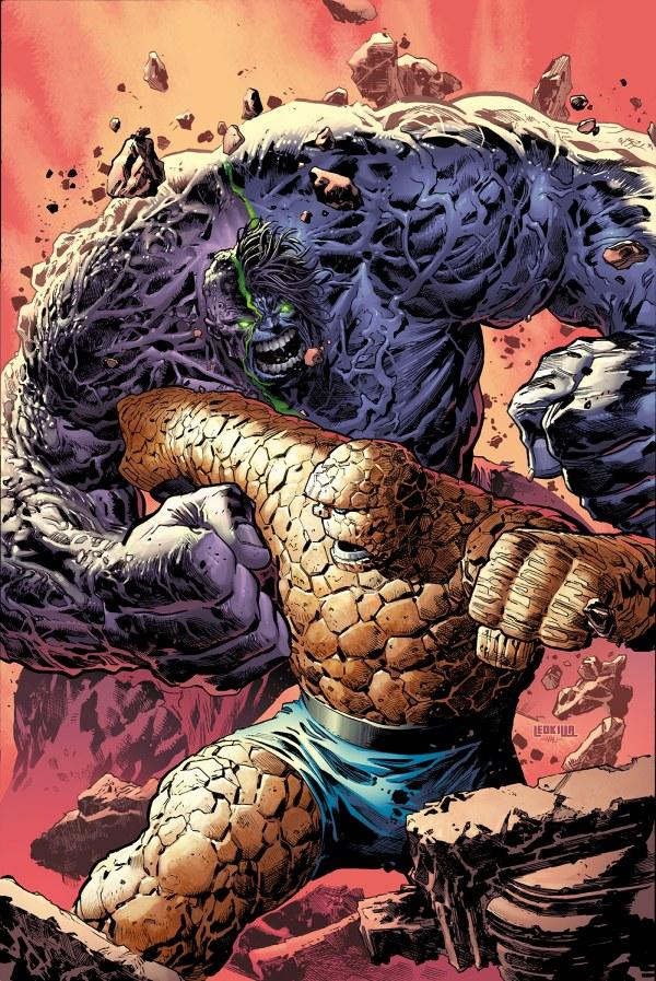 Infernal Hulk vs. Fantastic Four #1, 1:50 Ken Lashley Virgin Variant