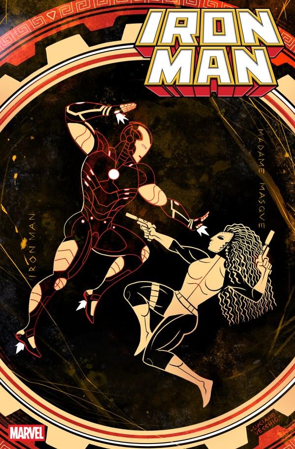 Iron Man #10, Luciano Vecchio Art Style Variant