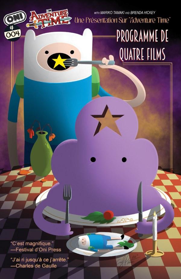 Adventure Time: Quadruple Feature #4, Cover C 1:10 Andy Price Variant