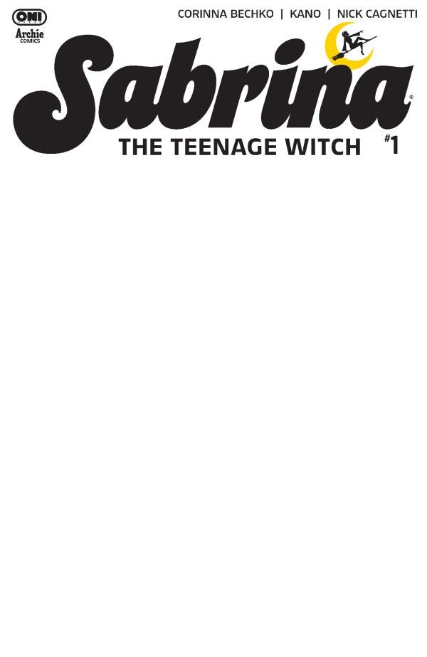 Sabrina the Teenage Witch #1, Cover E Blank Variant