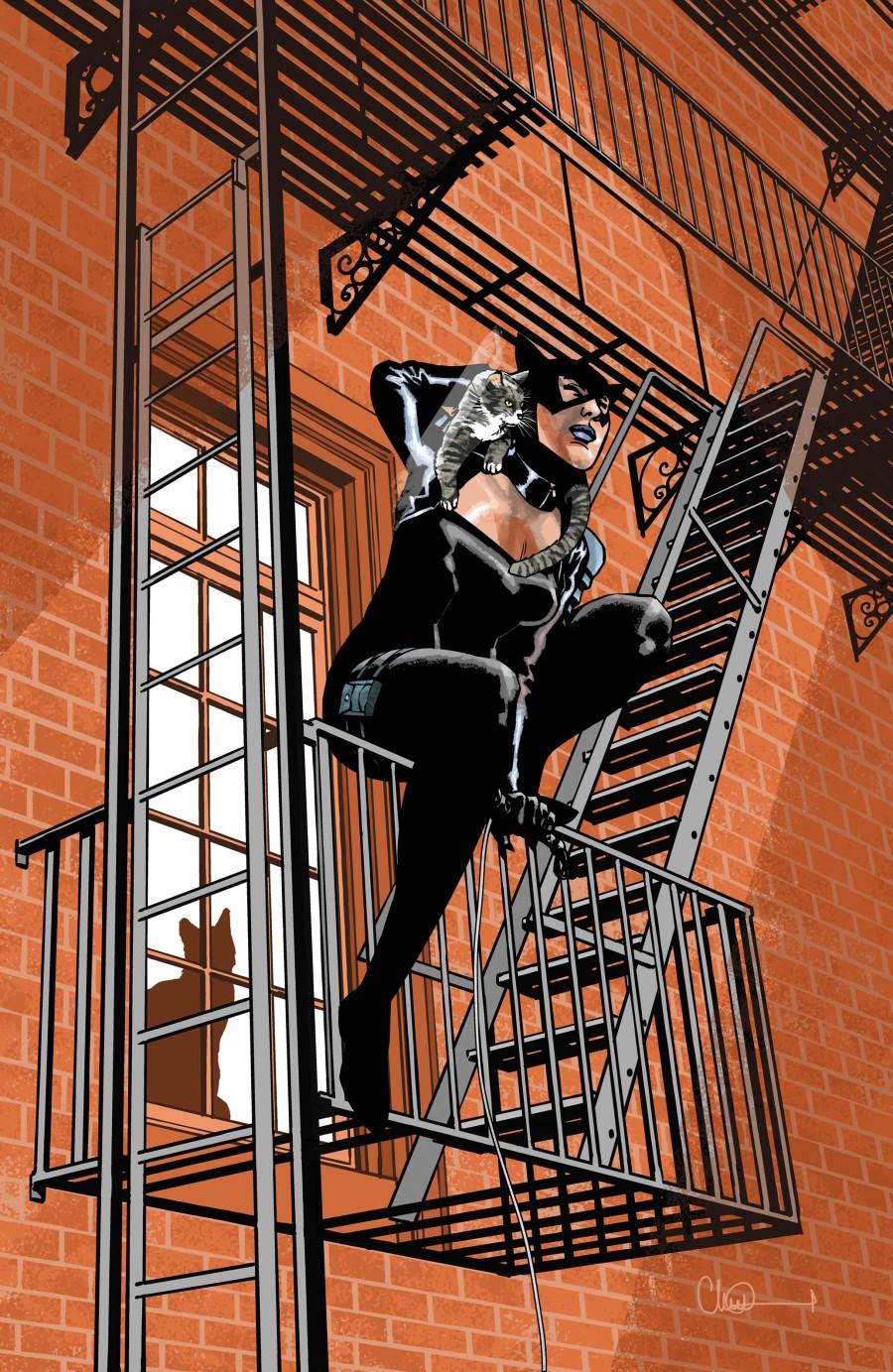 Catwoman #92, Cover C Charlie Adlard Variant