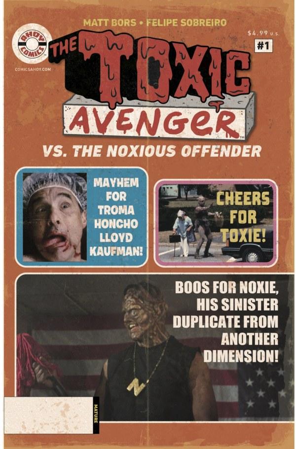 The Toxic Avenger vs. the Noxious Offender #1, Cover C Troma Photo Variant