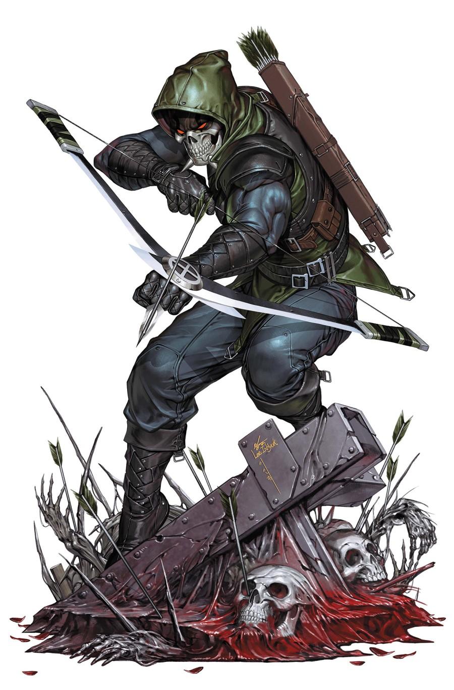 Absolute Green Arrow #6, Cover C Inhyuk Lee Variant