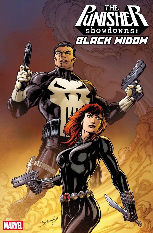 Punisher Showdowns: Black Widow #1, Mark Bagley Variant