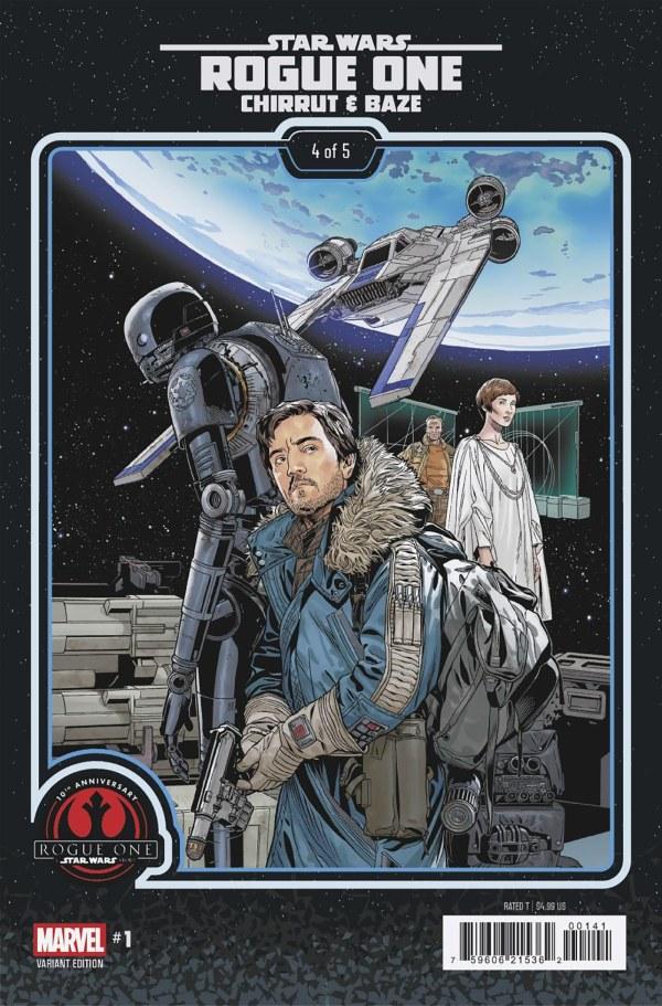Star Wars: Rogue One – Chirrut & Baze #1, Chris Sprouse Rogue One 10Th Anniversary Variant