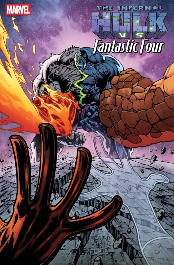 Infernal Hulk vs. Fantastic Four #1, Danny Earls Variant