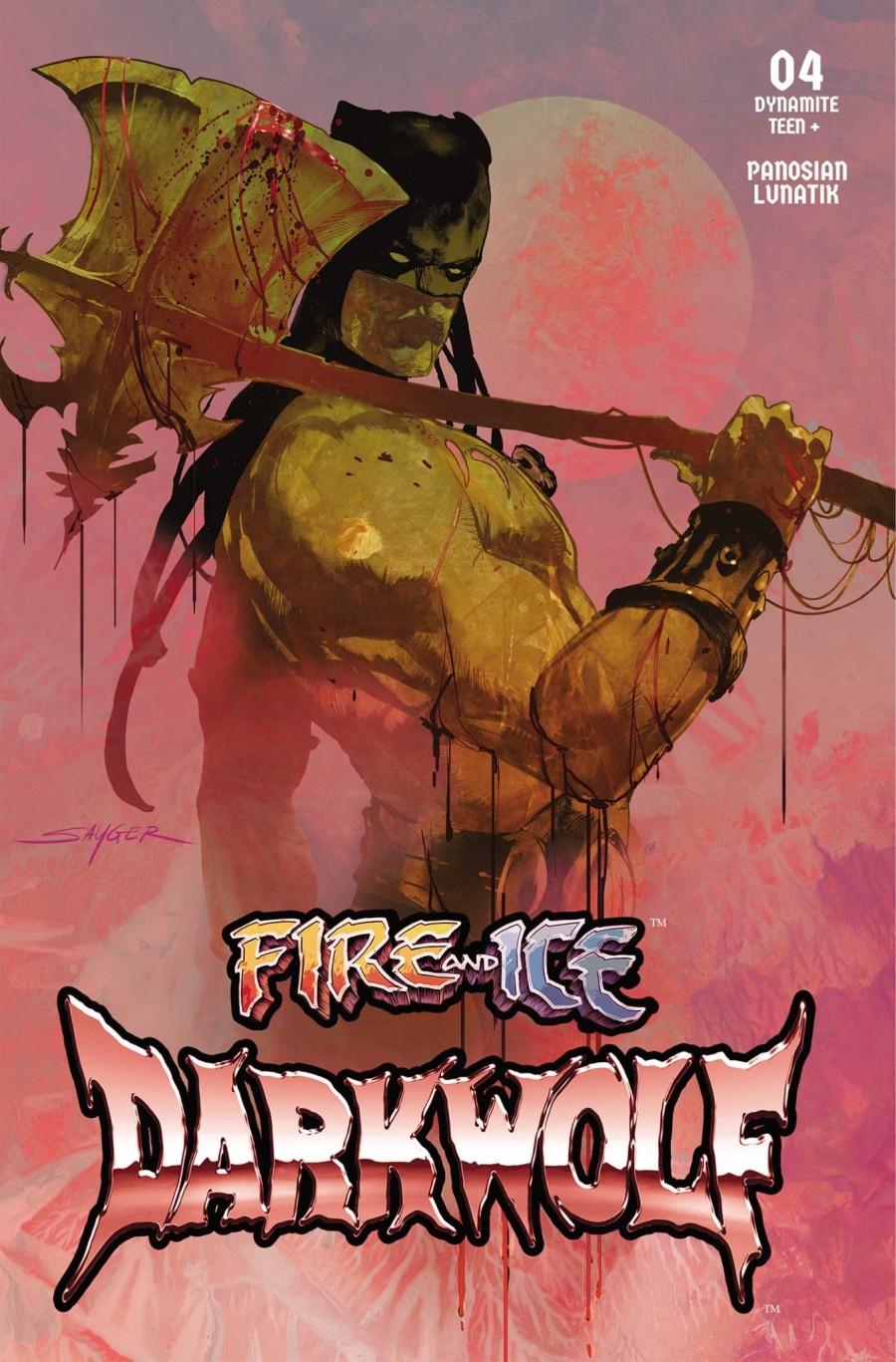 Fire and Ice: Darkwolf #4, Cover D Stuart Sayger Variant