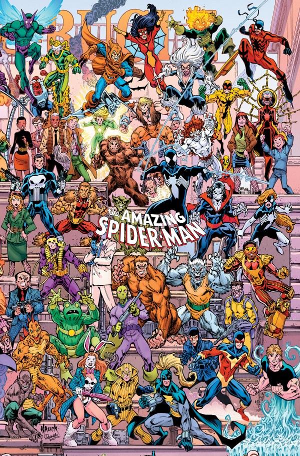 The Amazing Spider-Man #1001, Todd Nauck Legacy Connecting Variant