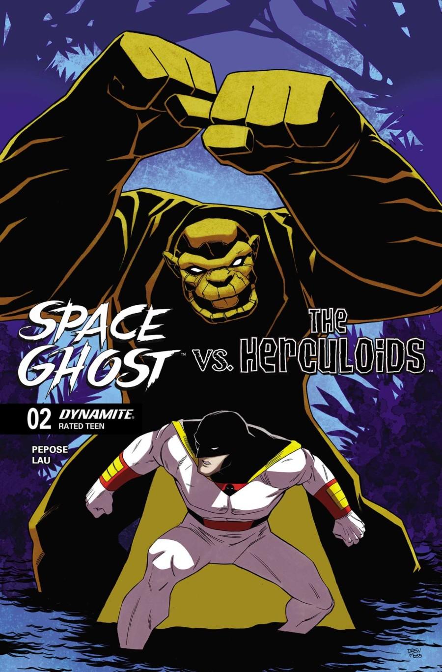 Space Ghost vs. The Herculoids #2, Cover B Drew Moss Variant