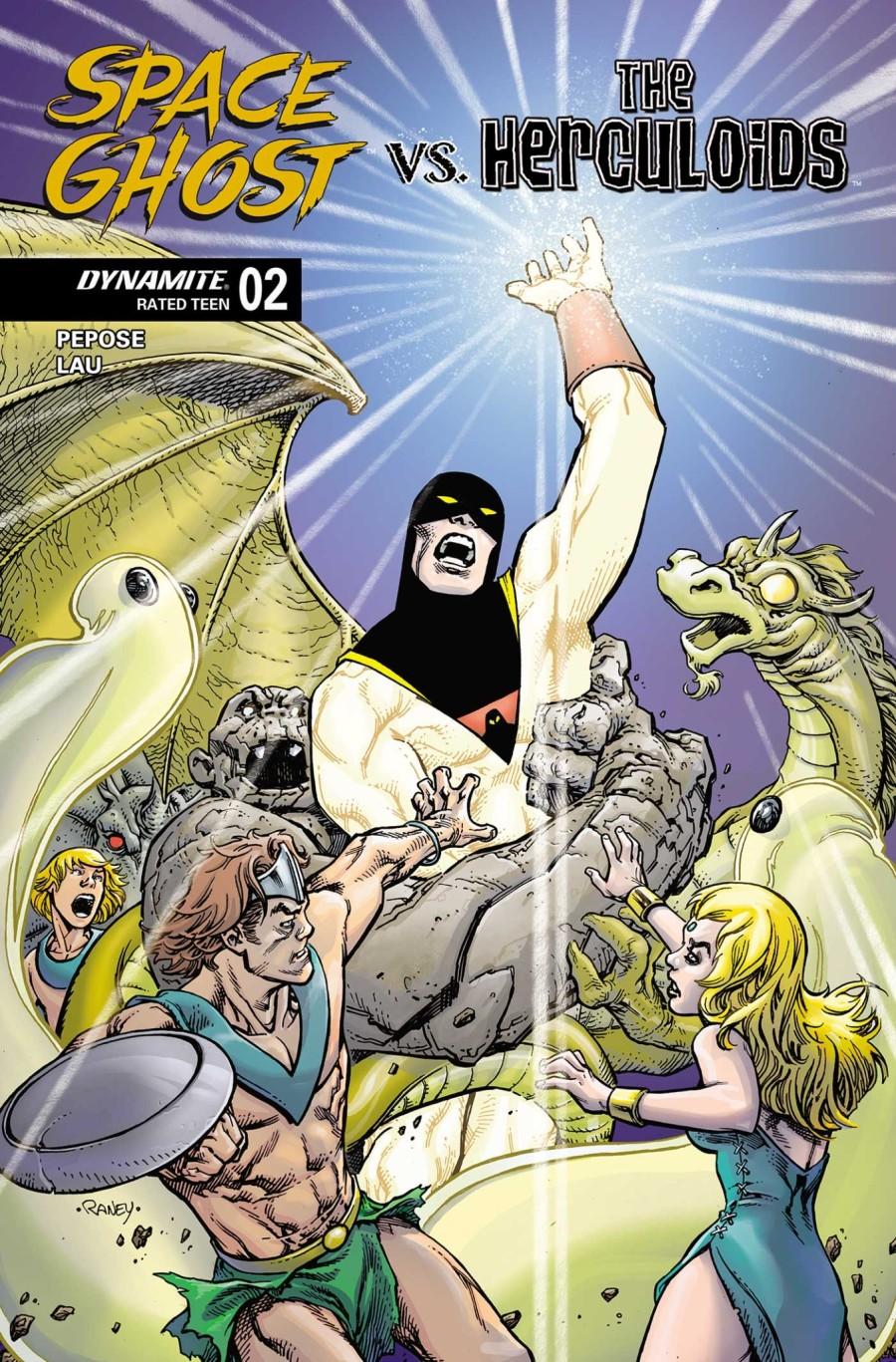 Space Ghost vs. The Herculoids #2, Cover E Tom Raney Variant
