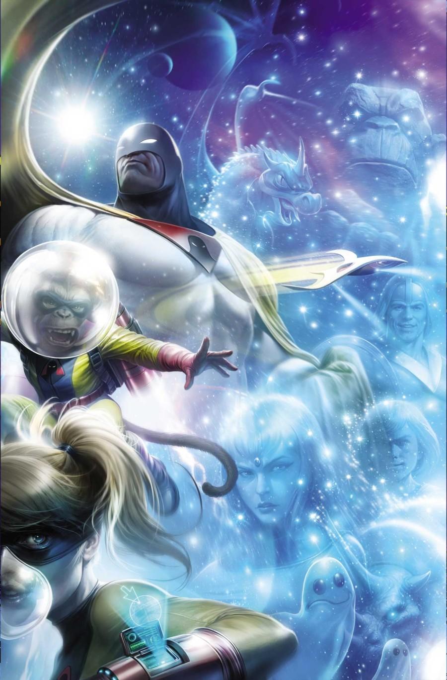 Space Ghost vs. The Herculoids #2, Cover G Francesco Mattina Virgin Variant