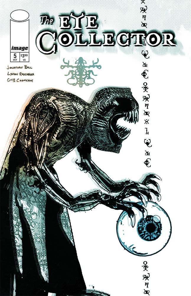 The Eye Collector #5, Cover C G. M. B. Chomichuk Orb Variant