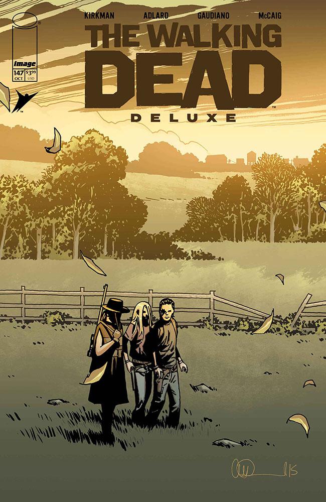 The Walking Dead Deluxe #147, Cover B Charlie Adlard Variant