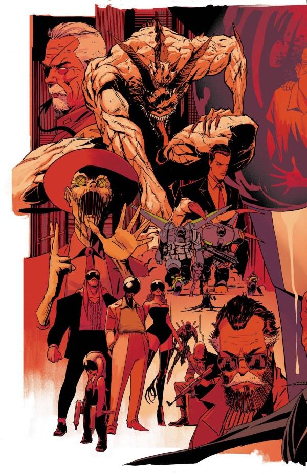 Absolute Batman #25, Cover H Nick Dragotta Left Connecting Variant