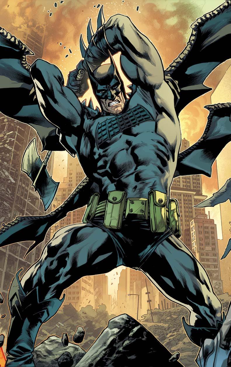 Absolute Batman #25, Cover D Bryan Hitch Connecting Variant