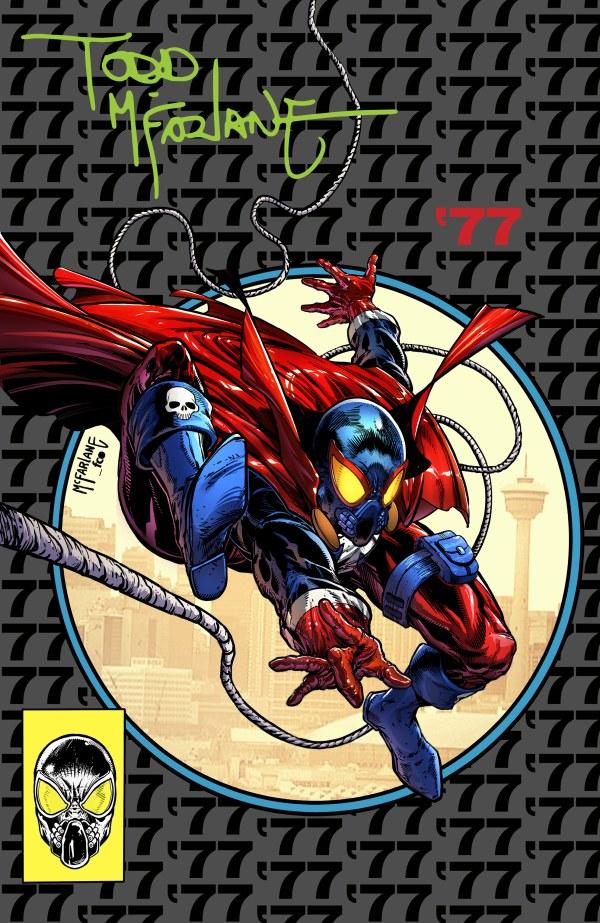 Cover I 1:250 Todd Mcfarlane Signed Foil Virgin Variant cover
