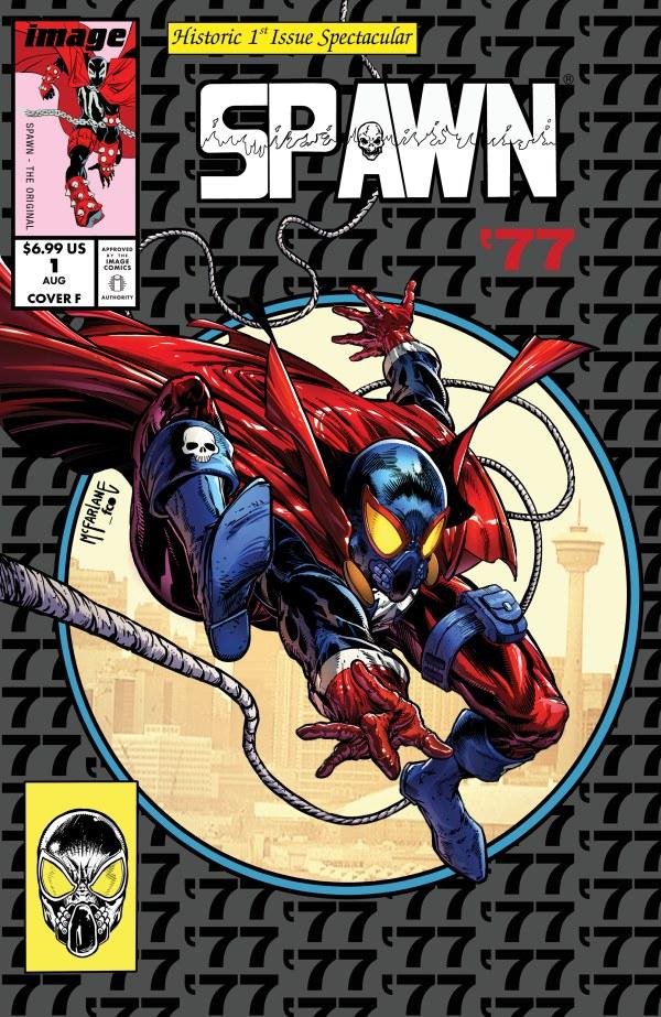 Cover F 1:25 Todd Mcfarlane Retro Logo Variant cover