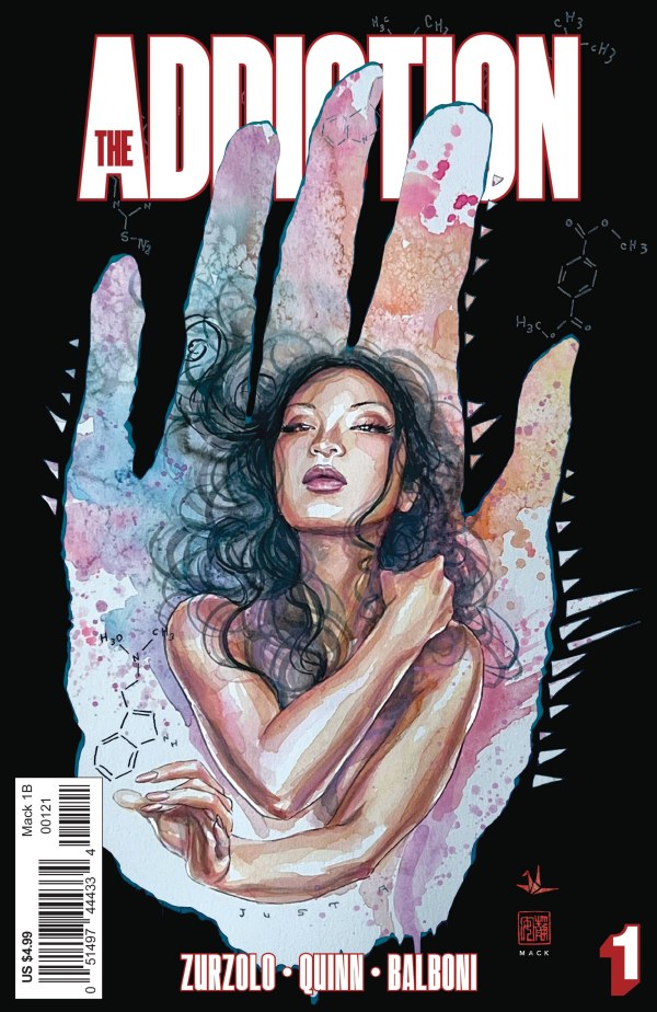 Cover B David Mack Black Variant cover