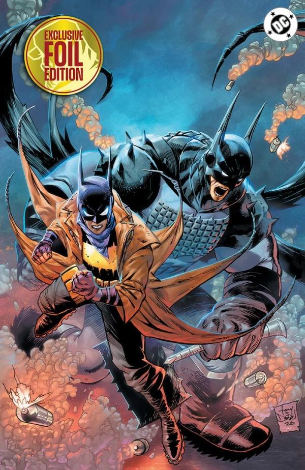 Unknown Comics Tony S. Daniel Foil Virgin Variant cover