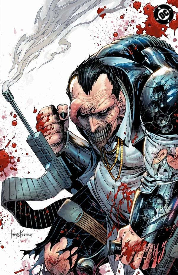 Unknown Comics Tyler Kirkham Penguin Battle Damaged Virgin Variant cover