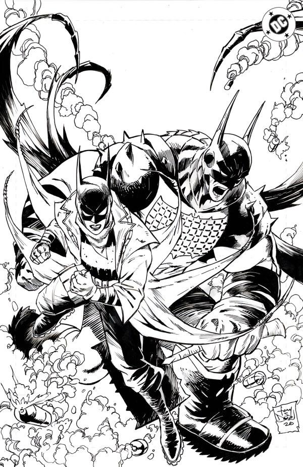 Unknown Comics Nycc 2026 Tony S. Daniel Black & White Virgin Variant cover