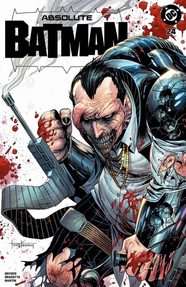 Unknown Comics Tyler Kirkham Penguin Battle Damaged Variant cover