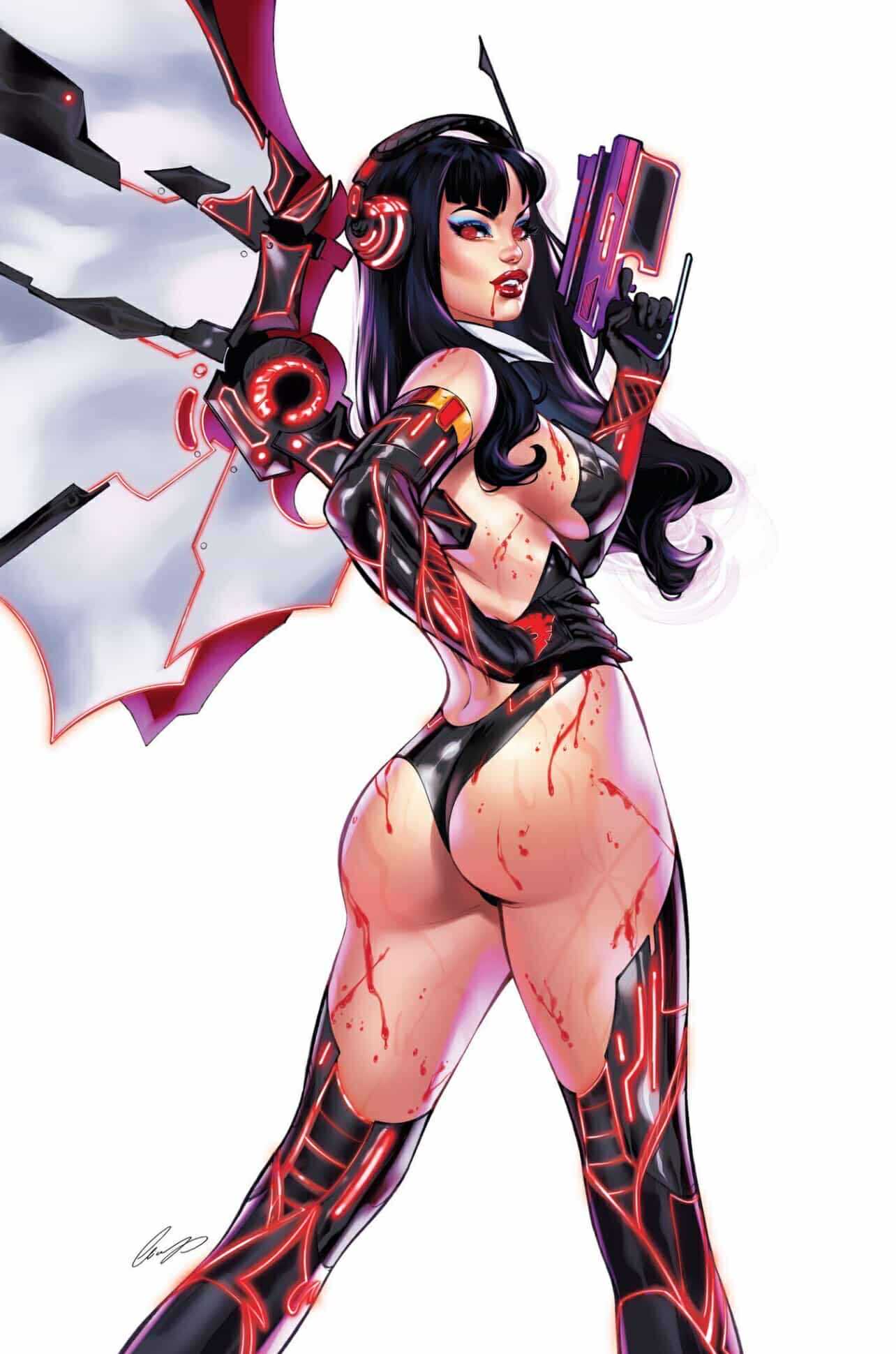 616 Comics / Comics Elite Elias Chatzoudis White Background Virgin Variant cover