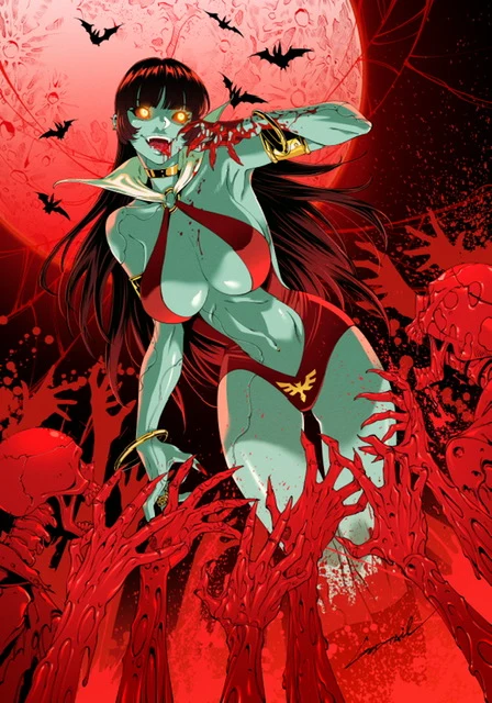 Big Dex Comics NYCC 2026 Red Virgin Variant cover
