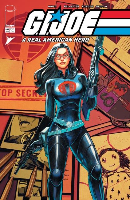 G.I. Joe: A Real American Hero #334, Cover C Nimit Malavia Secret Dossier Variant