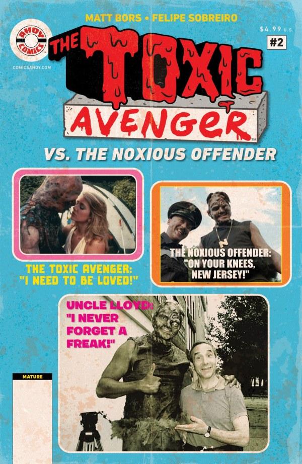 The Toxic Avenger vs. the Noxious Offender #2, Cover C Photo Variant