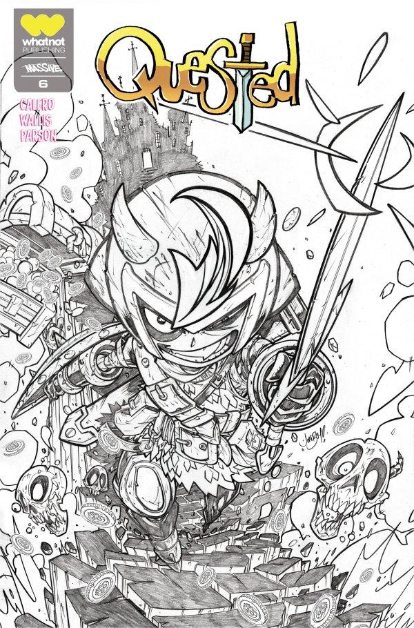 Cover E 1:10 Jonboy Meyers Black & White Variant cover