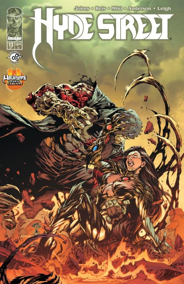 Cover C Ivan Reis Witchblade Team-Up Variant cover