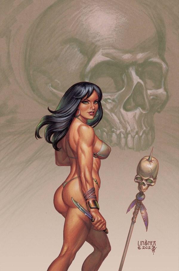 Cover D Joseph Michael Linsner Virgin Variant cover